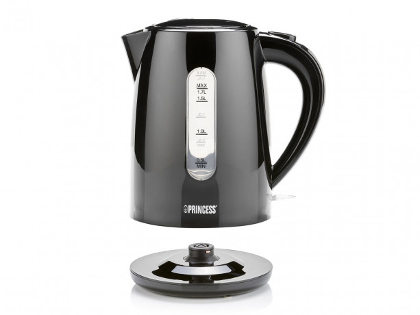 PRINCESS PRINCESS Wasserkocher Wasserkocher, Dank 360-Grad-Sockel fur Links- und Rechtshander gleichermassen geeignet Чайник PRINCESS, подходит как левшам, так и правшам благодаря основанию на 360 градусов.