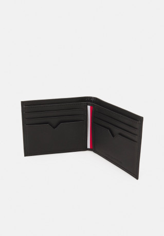 Tommy Hilfiger HOLDER & MINI WALLET SET Wallet black НАБОР ДЕРЖАТЕЛЯ И МИНИ-КОШЕЛЬКА Бумажник черный
