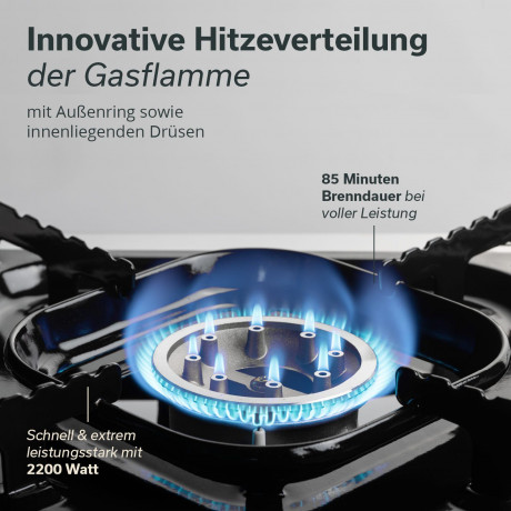 Skandika Skandika Gaskocher Brann 1-flammig, (1-St), robuster Campingkocher fur Gaskartuschen MSF-1A 227 g, Edelstahl  Газовая плита Skandika Brann 1 пламя, (1 шт.), прочная походная плита для газовых баллончиков MSF-1A 227 г, нержавеющая сталь