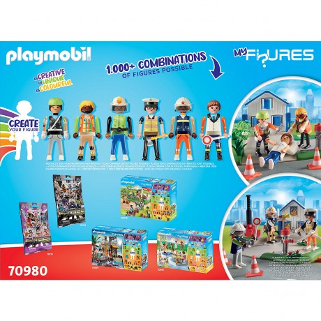 PLAYMOBIL My Figures: Rescue Mission Мои фигурки: спасательная миссия