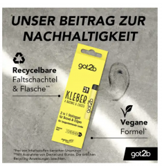 got2b 2in1 Stylinggel Kleber 4 Brows &amp; Edges Гель для фиксации бровей и волос, 16мл