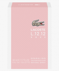 LACOSTE L.12.12 Rose Sparkling Eau de Toilette Туалетная вода Spray Спрей Sparkling, 50 мл