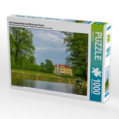 CALVENDO Puzzle CALVENDO Puzzle Am Flaschenteich mit Blick zum Palais Пазл CALVENDO Puzzle У Флашентайха с видом на дворец