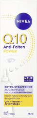 NIVEA Q10 Power Anti-Falten Straffung Augenpflege, 15 ml, Нивеа крем для глаз гиалуроновая кислота, коэнзим Q10, масло ши против морщин 15 мл