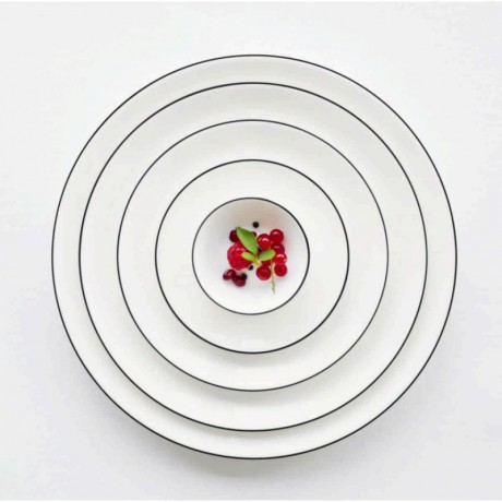 ASA SELECTION ASA A Table Ligne Noire Schale d: 15,5 cm / h: 5 cm / 0,40 L Чаша ASA Table Ligne Noire д: 15,5 см / высота: 5 см / 0,40 л