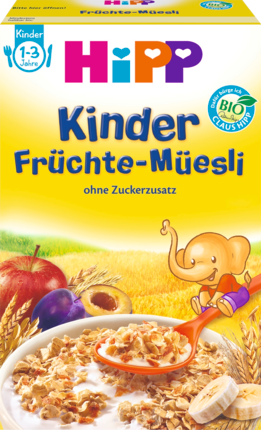 Hipp Kinder Früchte-Müesli для детей Фрукты-мюсли от 1 года	, 200 г
