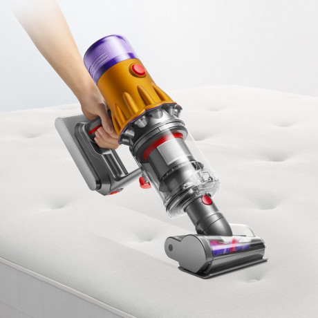 DYSON DYSON Akku-Hand-und Stielstaubsauger V12 Detect Slim Absolute+, 545 W, Beutellos, Dysons leichtester Staubsauger mit einer hohen Saugkraft von 150 AW.*  Беспроводной ручной пылесос DYSON V12 Detect Slim Absolute+, 545 Вт, без мешка, самый легкий пыл