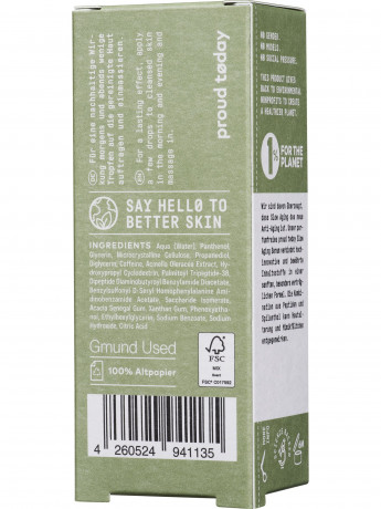 NO COSMETICS proud today Slow-Aging Serum, 20 ml, No Cosmetics Сыворотка для лица с пептидами и кофеином, упругость и сияние, замедляет старение, 20 мл
