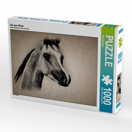 CALVENDO Puzzle CALVENDO Puzzle Um das Pferd Пазл CALVENDO Пазл Про лошадь