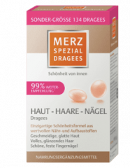 Merz Spezial  Dragees Haut Haare Nagel 2 St., Мерц Специальные Драже для Кожи, волос и ногтей, 2 уп х 120 шт