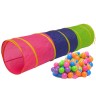 LittleTom Kinderzelt Spieltunnel Kaa 180cm mit 200 Ballen Детская палатка игровой тоннель Каа 180см с 200 шариками