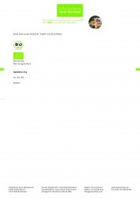 Krauterhaus Sanct Bernhardt Organic Chia Seeds1 kg