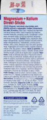 Mivolis Magnesium + Kalium Direkt-Sticks 30stk, Магний + Калий в стиках для снижения утомляемости и нормальной функции мышц, 30 шт