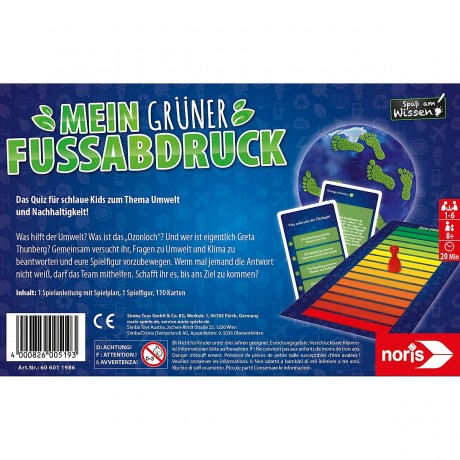 Noris Mein gruner Fussabdruck Мой зеленый след