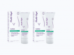 Multi-Gyn (Мулти-гин) ActiGel 50ml x 2st, Интимный гель от зуда и молочницы Multi-Gyn ActiGel, восстановление pH и микрофлоры, с аппликатором, 50мл х 2шт