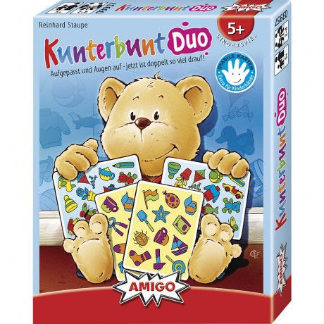 Amigo Kunterbunt Duo Kartenspiel von Двойная карточная игра Kunterbunt от