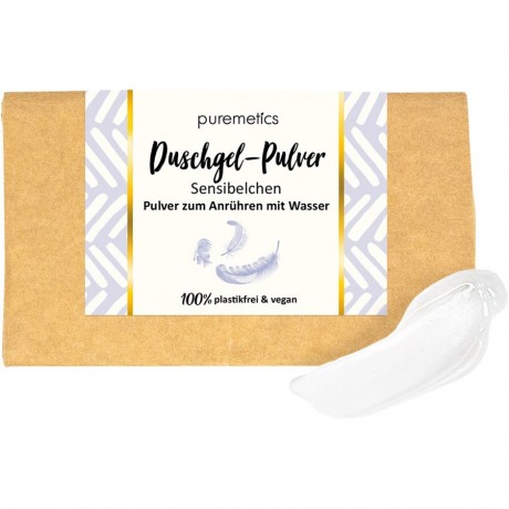 puremetics Duschgel-Pulver Sensibelchen  Чувствительный маленький гель для душа в виде порошка