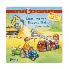 Carlsen Verlag Lesemauschen: Erzahl mir von Bagger Закладка: Расскажи мне о Бэггере