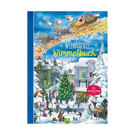 Schwager  Steinlein Verlag Weihnachtswimmelbuch Рождественская книга поиска предметов
