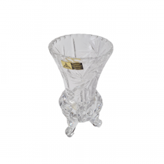 Anna Hutte Хрустальная ваза, 9,5см x 16см, Германия, 1970-80гг.