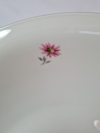 Eschenbach Bavaria Глубокая тарелка "Разноцветные ромашки", 31 x 4,5 см, Германия, 1960-70гг.