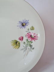 Eschenbach Bavaria Глубокая тарелка "Разноцветные ромашки", 31 x 4,5 см, Германия, 1960-70гг.