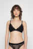 Tommy Hilfiger UNLINED Triangle bra black UNLINED Бюстгальтер с треугольными чашечками черный