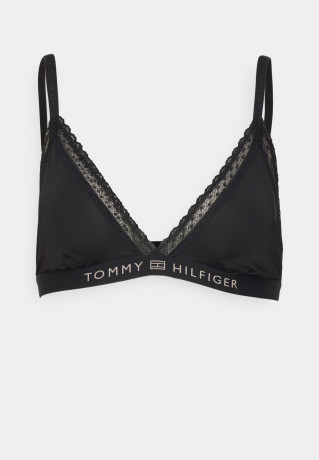 Tommy Hilfiger UNLINED Triangle bra black UNLINED Бюстгальтер с треугольными чашечками черный