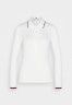 Tommy Hilfiger SLIM SPLIT Polo shirt ecru SLIM SPLIT рубашка поло экрю