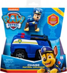 Spin Master PAW Patrol Polizei-Fahrzeug mit Chase-Figur (Basic Vehicle\/Basis Fahrzeug) Полицейская машина PAW Patrol с фигуркой погони (базовая машина/базовая машина)