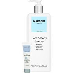Marbert (Марберт)  Bath &amp; Body Energy Body Lotion Лосьон для тела, + AquaBooster Serum 15 мл / 400 мл