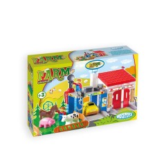 Kinder Bauernhof Set Bausteine Набор строительных блоков для детской фермы