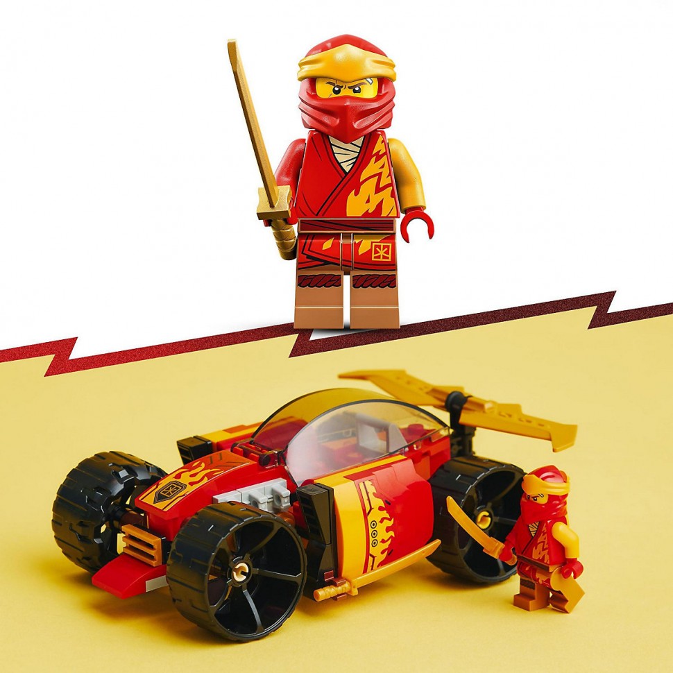 Купить LEGO LEGO Ninjago 71780 Kais Ninja-Rennwagen EVO LEGO Ninjago 71780  Гонщик ниндзя Кая EVO в интернет-магазине Diskontshop.eu Германия всего за  1 303 руб. в