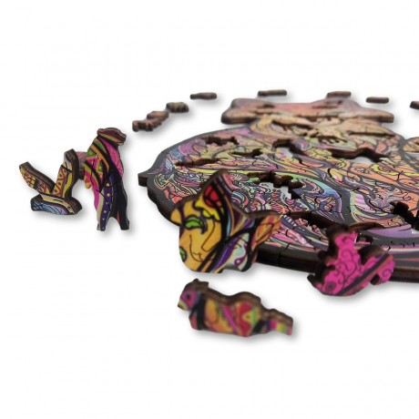 ANIWOOD Holz-Puzzle Fuchs M (150 Teile) Деревянный Пазл Лисица М (150 деталей)