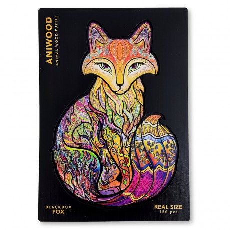 ANIWOOD Holz-Puzzle Fuchs M (150 Teile) Деревянный Пазл Лисица М (150 деталей)