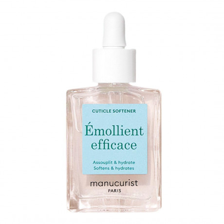 Manucurist Emollient Efficace Средство для удаления кутикулы (Франция), 15 мл, гель для размягчения кутикулы, уход за ногтями, 97% ингредиентов натурального происхождения