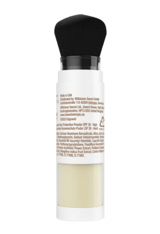 Hawaiian Tropic Mineral Powder Brush LSF 30,  Кисть c минеральной пудрой SPF 30,  со 100% минеральными фильтрами, 4,3г