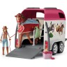Schleich Schleich Horse Club 42535 Abenteuer mit Auto und Pferdeanhanger Schleich Horse Club 42535 приключение с автомобилем и конным прицепом