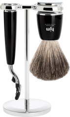 hjm Rasierset 3-teilig Набор для бритья из 3-х частей, 1 шт.