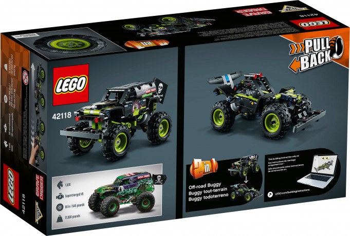 Lego Monster Jam Grave Digger Могильщик Monster Jam