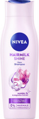 NIVEA Hairmilk Shine Glanz Shampoo, 250 ml, Нивеа Шампунь для блеска, миндальное молоко и экстракт магнолии, восстановление, 250 мл