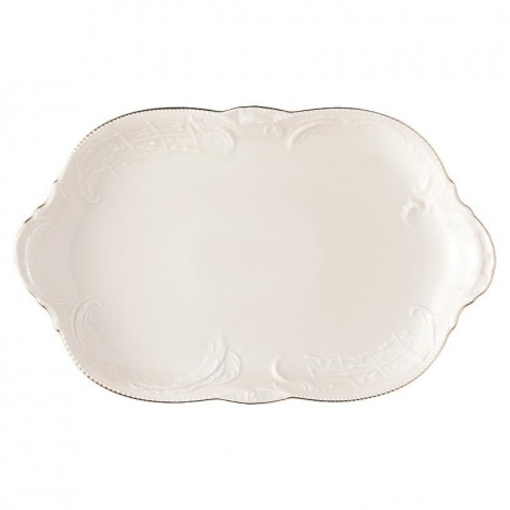 Rosenthal Rosenthal Sanssouci Elfenbein Gold Platte 39 x 24,5 cm Rosenthal Sanssouci золотая тарелка цвета слоновой кости 39 x 24,5 см