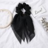 SOHO Vina Scrunchie Schwarz Резинка для волос из виноградной лозы