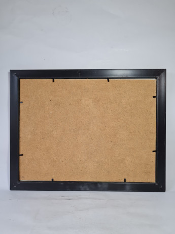 Картина винтажная "Морской пейзаж с парусником", масло/янтарь с Балтийского моря, ручн.работа, рама из бруанского золота, 45 x 35 см, Германия, 1970гг.