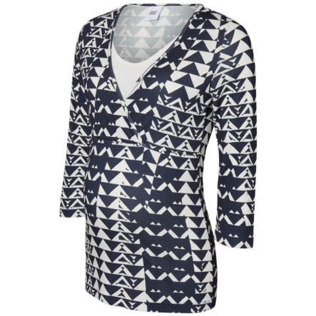 mama licious Umstandsshirt MLMOROCCA Black Iris