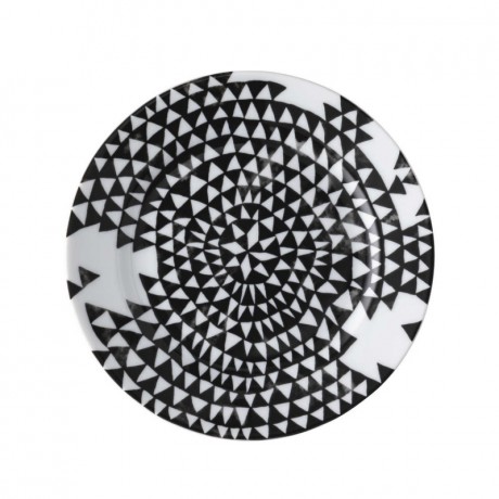 Rosenthal Rosenthal Magic Garden Black Seeds Brotteller Fahne 17 cm Хлебная тарелка Rosenthal Magic Garden Black Seeds с бортиком 17 см