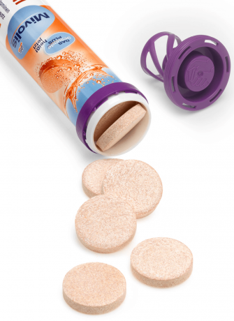 Mivolis Brausetabletten SET 5x20 St., Миволис НАБОР Мультиминералы+Мультивитамины+Витамин C+Кальций+Магний, 5х20 шт