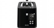 Krups Krups Smart'n Light Toaster KH6418 schwarz, 850 Watt, fur 2 Scheiben Toast  schwarz Тостер Krups Smart&#39;n Light KH6418 черный, 850 Вт, на 2 ломтика тостов
