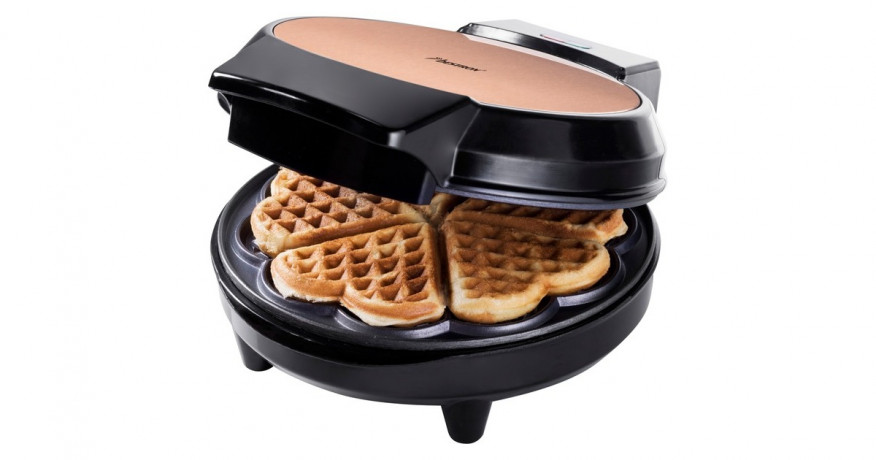 Bestron Bestron Herzwaffeleisen AWM700CO kupfer/schwarz, 700 Watt  kupfer/schwarz Вафельница Bestron Heart AWM700CO медь/черный, 700 Вт