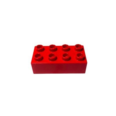 LEGO LEGO Duplo 2x4 Steine Rot - 50 Stuck - Grundbausteine Red NEU LEGO Duplo 2x4 кирпичи красные - 50 штук - базовые строительные блоки красного цвета НОВИНКА